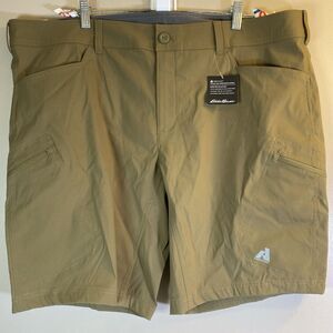 Eddie Bauer First Ascent Shorts Mens 44 Tall Guide Pro 9 In Active Hike NWT NEW